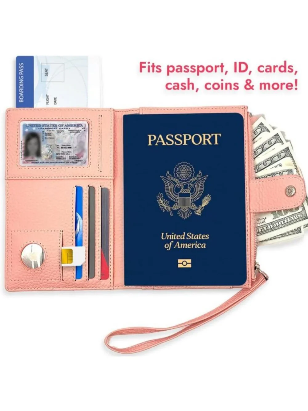 Kawaii Anime Wallet | Cute Cartoon Pastel Coin Pouch for Women & Girls